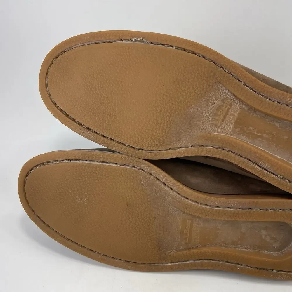 L.L. Bean Jackman Ranger Leather Moc Toe Ankle Chukka Boots Mens Size 10 D